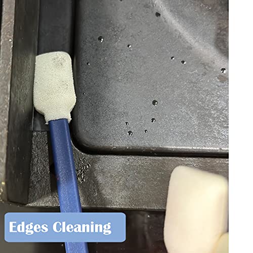 200Pcs Disposable Crevice Cleaning Brushes Tool Kit For Small Spaces, Detail Gaps Scrub, Household Cleaning Tool Supplies For Window Track, Blind, Toilet Bowl Corner #TOP4