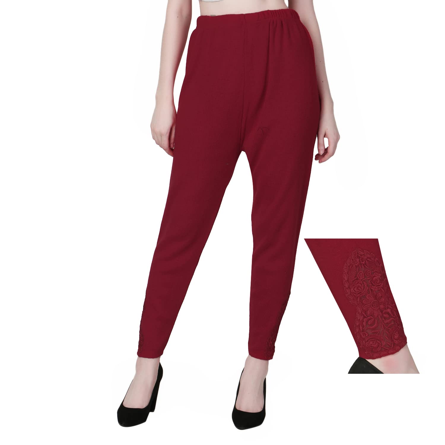 abacada's gajab Women's Woolen Legging for Winter-picture-25
