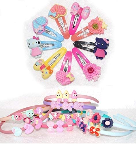 FOK 2 Pcs Plastic (8 mm) Hairbands & 3 Pairs Tik Tok Hairpins For Babies (Random Design, Color) (B07X3B1T7R) Amazon Price History, Amazon Price Tracker