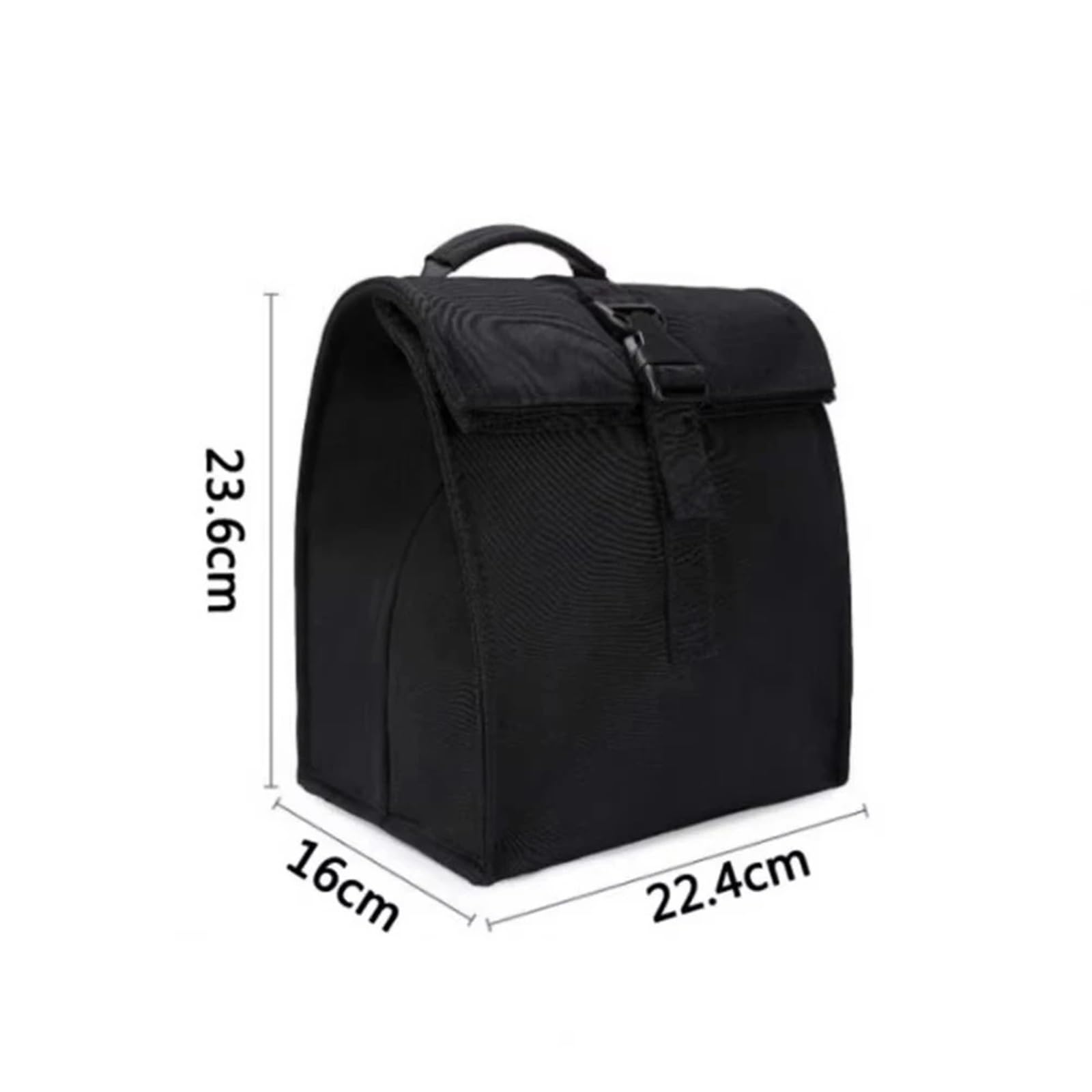 Sac Isotherme Repas Sac Isotherme Portable, 1 pièce, Design à Pression, Pack de Pique-Nique, Garde Les Aliments au Chaud et Froid, Accessoires Camping for déjeuner(Dark Blue)