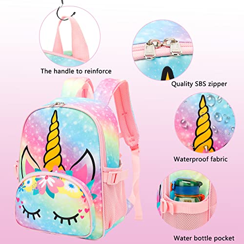Image of Girls Backpack for Kids Elementary Bookbag Girly School bag Children Laptop Bag