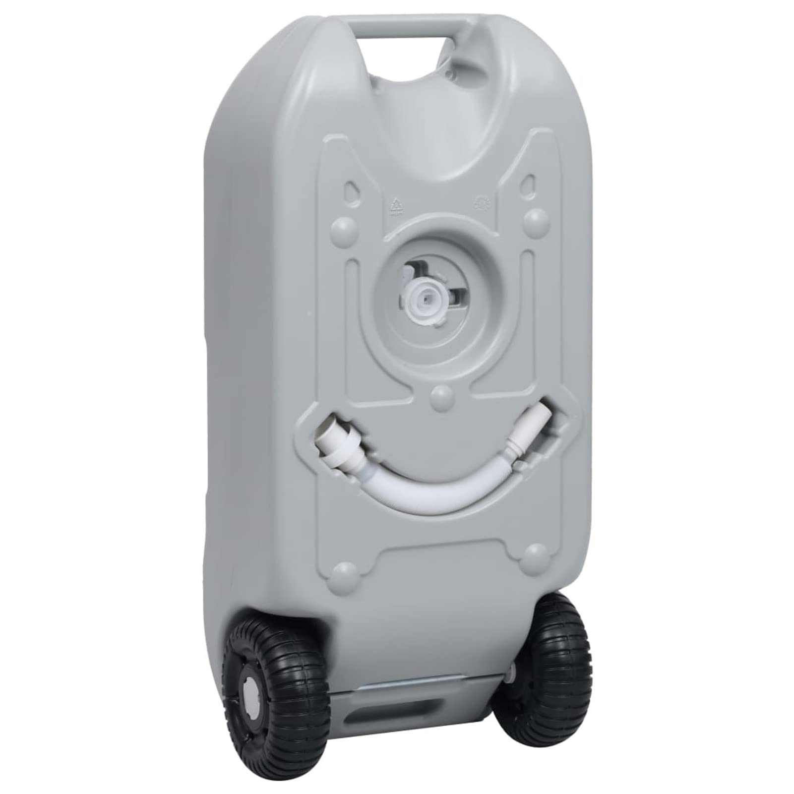 ARKEM Tragbare Campingtoilette Toiletteneimer Mit Deckel Camping mit Waschbecken und Wasserbehälter Bio Toilette