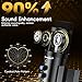 Dejasound Upgraded Studio Recording Microphone with Isolation Shield & Pop Filter - Music Condenser Mic for Podcasting, Singing, Home Studio - Sound for PC, Laptop, Smartphone