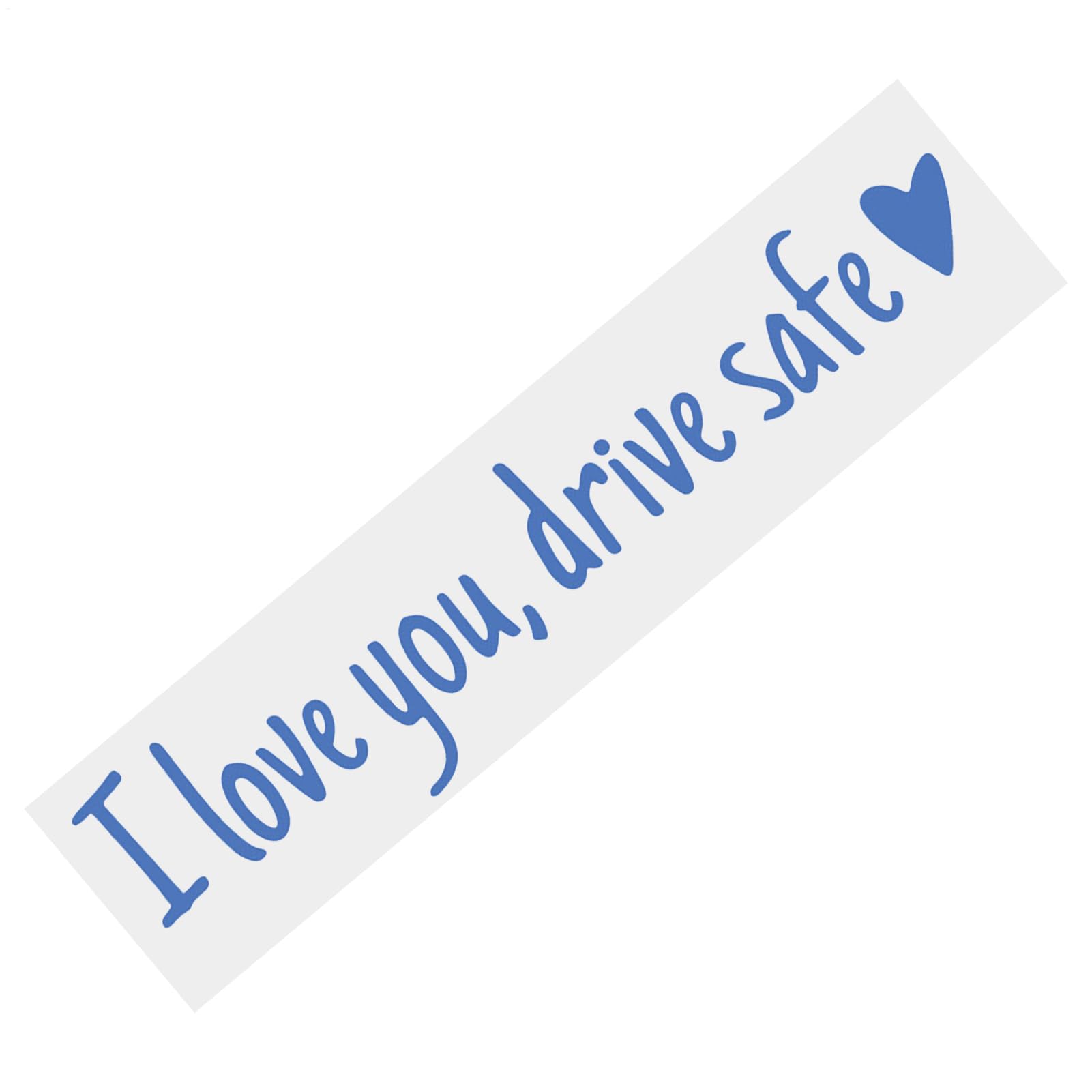 I Love You Drive Safe Sticker | Waterdichte Miniatuur Autosticker Auto Accessoires Achteruitkijkspiegel