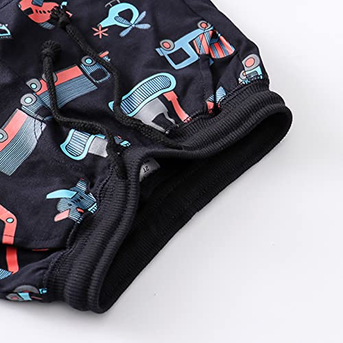 Cartoon Cars Prints Shorts for Toddler Boys Elastic Waist Pants Beach Sport Shorts Comfy Soft Casual Bottoms2