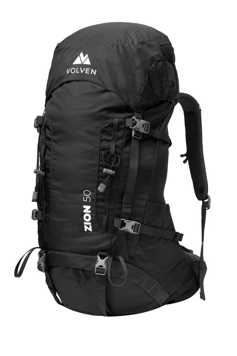 Plecak turystyczny Zion 50L - Czarny