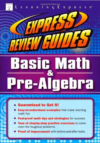 Buy Express Review Guides: Basic Math and Pre-Algebra Book Online at ...