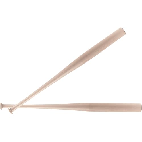 Professional Wood Baseball Bat 21-34 Inch，High-Density Maplewood for High Impact Resistance & Durability, Perfect for Baseball Training & Games