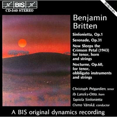 Sinfonia/Serenade/Now Sleeps the Crimso
