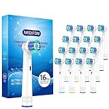Replacement Toothbrush Heads for Oral B Braun(Individually Packaged),16 Pack Professional Electric Toothbrush Heads Compatible with Oral B 7000/Pro 1000/9600/ 5000/3000/8000 (16 Count)