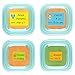 Baby Food Labels, Removable Write-On Date Labels for Food Storage Containers & Baby Bottles, Great for Daycare, Pack of 90