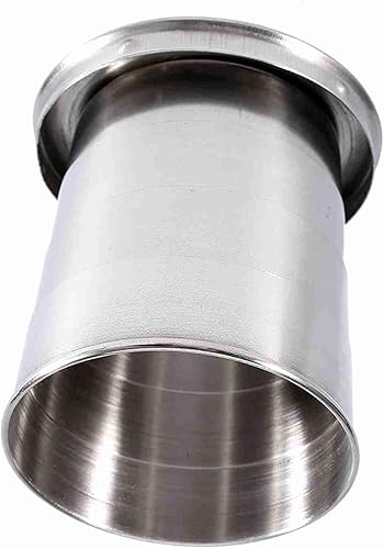 Miniatura 2 de S/M/L de acero inoxidable viaje plegable taza campamento llavero retráctil telescópico plegable (L)