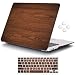 iCasso 2 in 1 Macbook Air 13 Inch Case Durable Rubber Coated Plastic Cover For Macbook Air 13 Inch Model A1369/A1466 With Keyboard Cover (Brown)