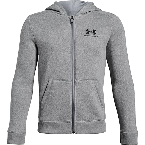 Under Armour EU Cotton Fleece Full Zip Sudadera Niños