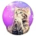 iColor Mouse Pad with Wrist Rest Nonslip Ergonomic Memory Foam Pain Relief Mousepad Desk Mat (9"x10") for Office Gaming Computer Laptop at Home/Work