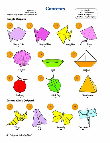 Origami Fold-by-Fold: Building Skills One Step at a Time from Beginner to Advanced (Dover Crafts: Origami & Papercrafts) - Image 3