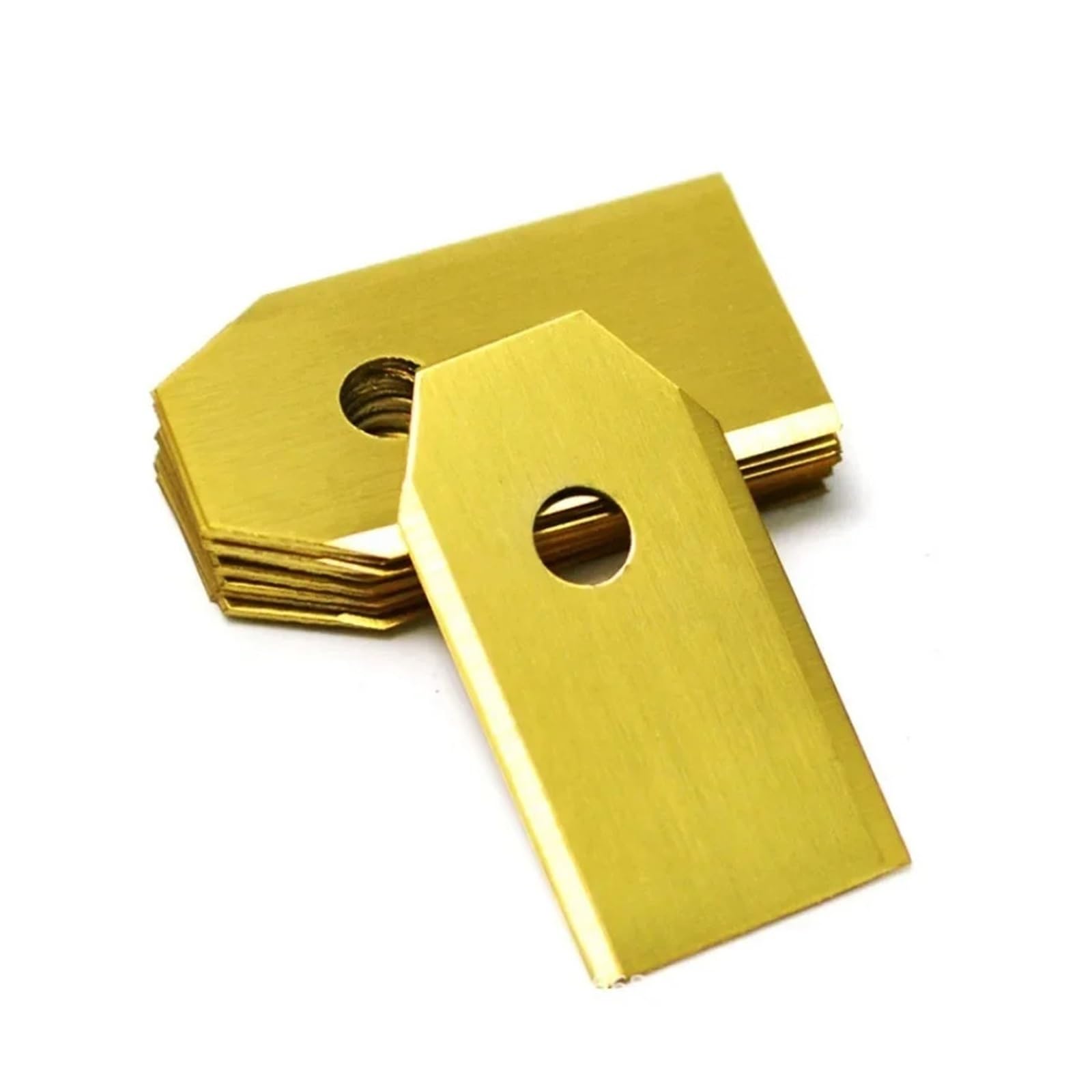 Compatible Con Segway Navi H500 De Jardín | 18 /30 cuchillas de cortacésped / 1 repuesto de chasis de cortacésped(GOLD-30PC)