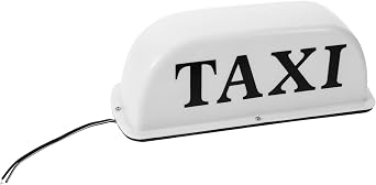 ARTIBETTER 12v Led Taxi Roof Sign Light Illuminated Cab Light with Bright Eye-catching Design for Enhanced Safety and Visibility Vehicles