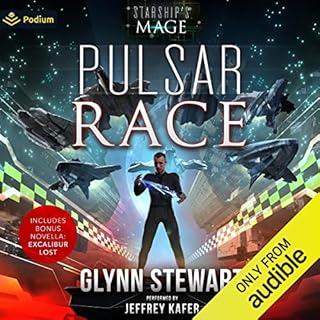 Pulsar Race Audiolibro Por Glynn Stewart arte de portada