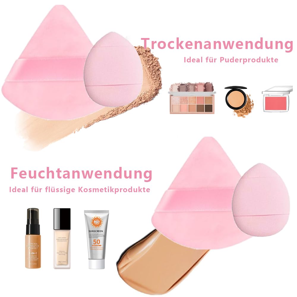 Hoiyen Make-up Pinsel Set, 31-teiliges Make-up Tool Set mit 6 Make-up Schwämmen + 2 Haarbandern + 1 Pinselwaschschale, Professionelles Gesichts- und Augen-Make-up-Pinsel-Set für Anfänger
