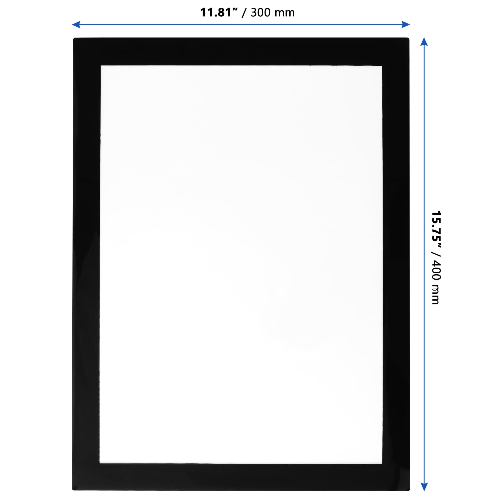 10 Stück Diamond Painting Rahmen 30x40 cm, Magnetische Bilderrahmen Schwarz Selbstklebend Bilderrahmen für Diamant Malerei, Kunstgemälden und Wanddekoration