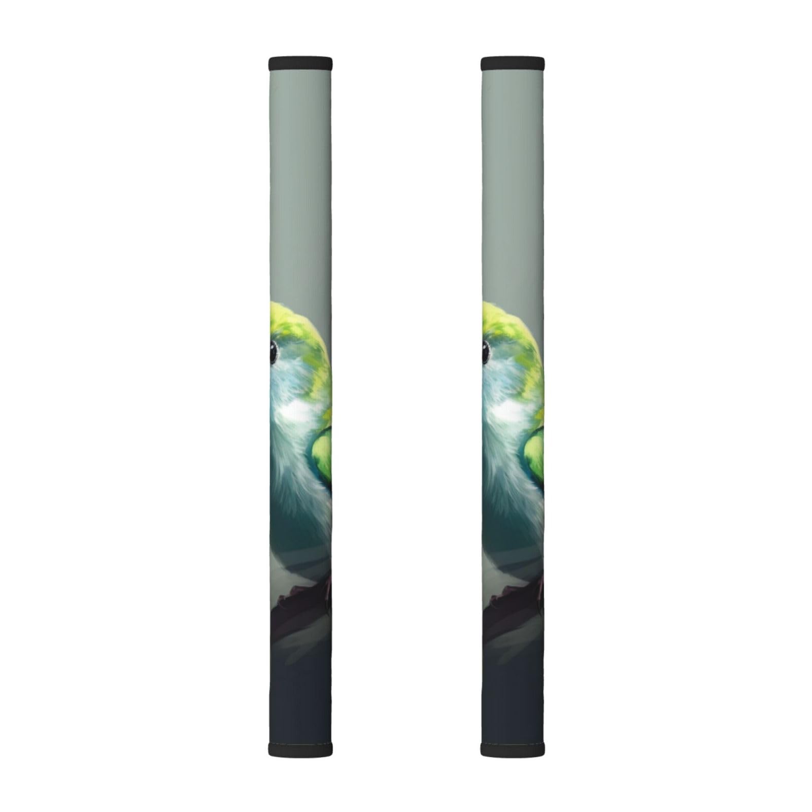 VGFJHNDF Refrigerator Door Handle Covers 2-Pack, Green Bird Printed Protect and Decorate for Fridge Ovens Dishwashers