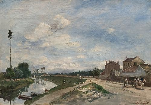 Affiche impression prints La Seine au Bas Meudon premium 60x90