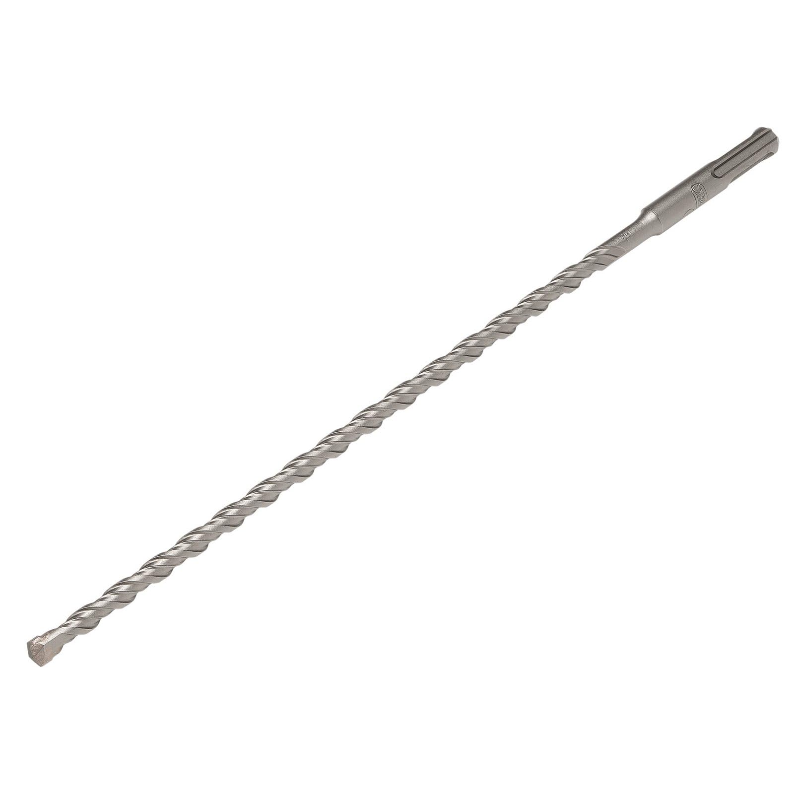 Draper SDS Plus Drill Bit, 8.0 x 310mm - 13677 - Tungsten Carbide Tip, Double Flute, For Concrete, Masonry, Brick, Stone, Granite