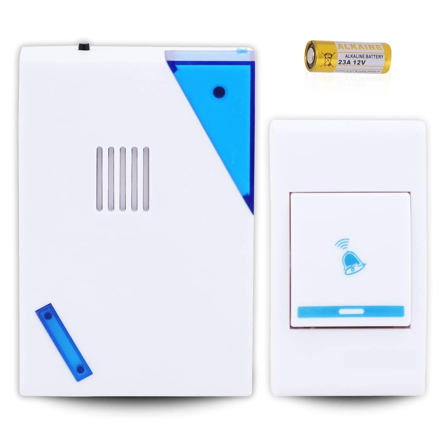NIWRT Wireless Cordless Calling Remote Door Bell for Home and Shop (Multidesign Multicolour) (B085HY4K6M) Amazon Price History, Amazon Price Tracker
