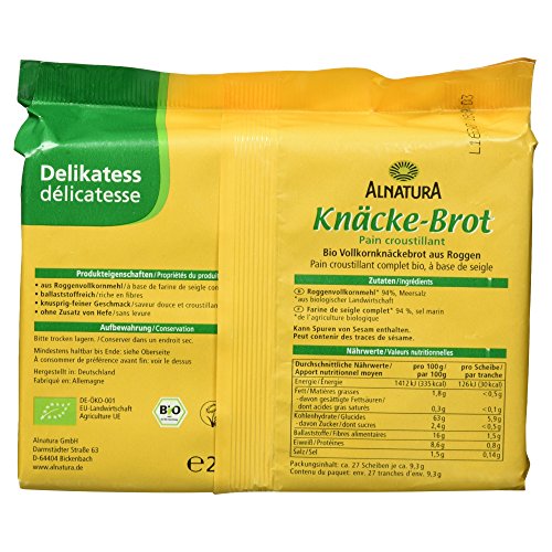 Alnatura Bio Delikatess-Knäckebrot, 250 g