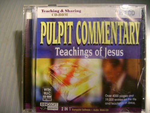 Pulpit Commentary "Teachings of Jesus