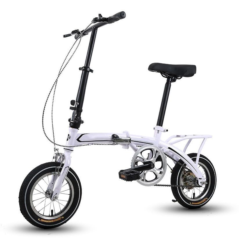 SJAPEX 12 Zoll Klapprad, Kompaktes Citybike, Für Studenten Und Erwachsene, Leichtes Mini-Klapprad Fürs Arbeitsrad 3