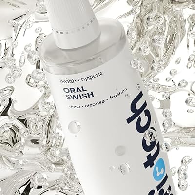 Briotech Oral Swish (17 fl oz) + Oral Swish Refill (32 fl oz) Bundle, Hypochlorous Acid Spray Gift Set