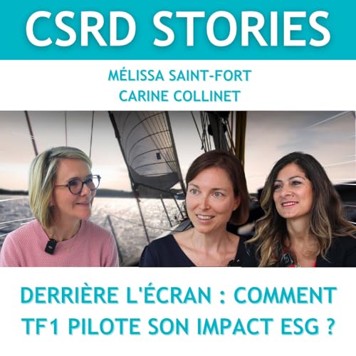 『Derrière l'écran : comment TF1 pilote son impact ESG ?』のカバーアート