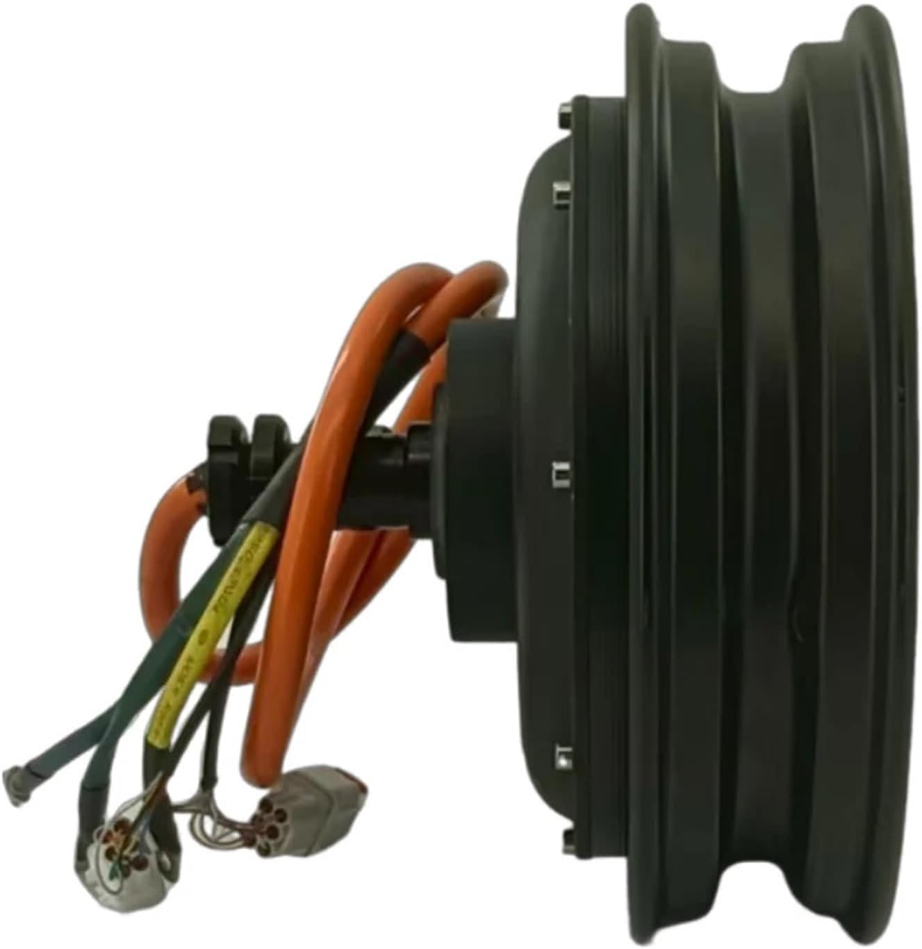 QS205 10inch 4000W 55H V3 Single Shaft in-Wheel Hub Motor Compatible with E-Trike Or Tractor AVT UGV(High Speed)