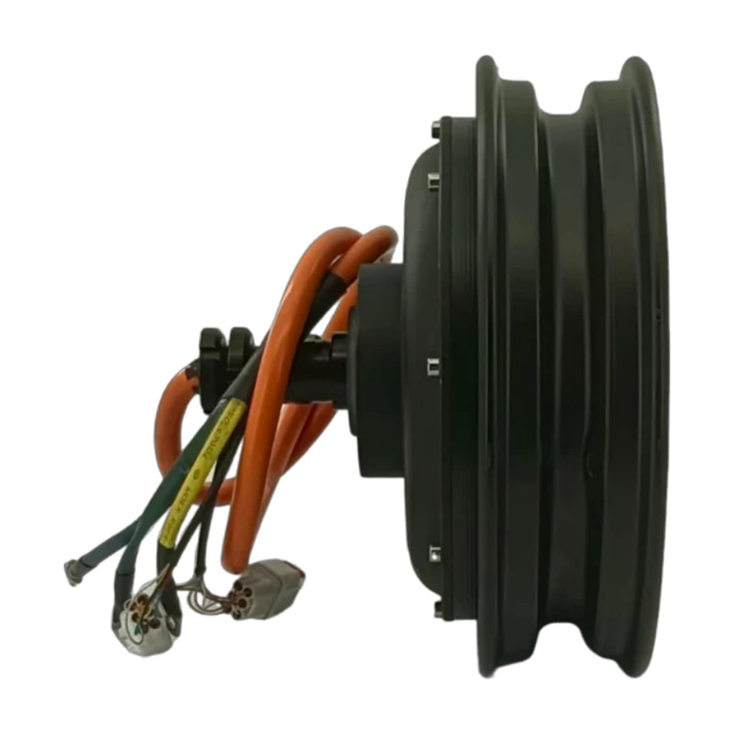 QS205 10inch 4000W 55H V3 Single Shaft in-Wheel Hub Motor Compatible with E-Trike Or Tractor AVT UGV(High Speed)