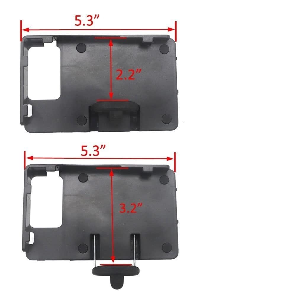 Soporte de Navegación para Moto para R1250GS, R1200GS ADV, S1000XR, F650GS, F900R, R1200RS con Cargador Inalámbrico Rápido Soporte móvil Universal Motocicleta