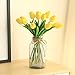 JUSTOYOU Latex Tulip, True Touch, Ramo de Flores Artificiales Decorativas, Hogar, Hotel,...