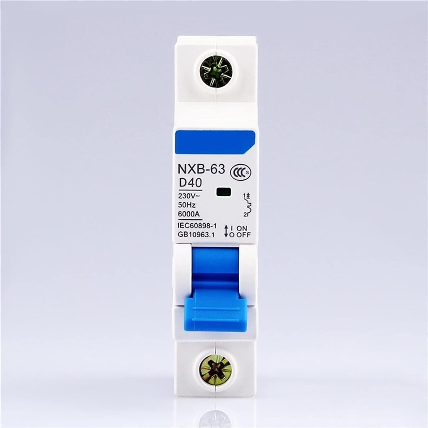 Disjoncteur NXB-63 1P air switch type D disjoncteur de puissance DZ47 1A
