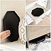 GREENANTS TV Tray Sofa Arm Clip on Snack Table Sofa Armrest Clip Table Tray Plastic Chair Armrest Tray Organizer (Brown)
