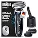 Produktbild Braun Series 7 Elektrorasierer 360° Flex mit Reinigungsstation, Trimmer & Rasierer Herren Elektrisch, Nassrasierer & Trockenrasierer, Geschenk Mann, Made in Germany, 71-B7850cc, Blau