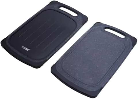Cutting Board And Defrosting Tray 2 in1  Bonus Utensil Tong And Glazing Brush - For Kitchen Thawing Frozen Meat And Foods, Thaw Food Fast, Large Defrost Magic Defroster Mat As Seen On TV