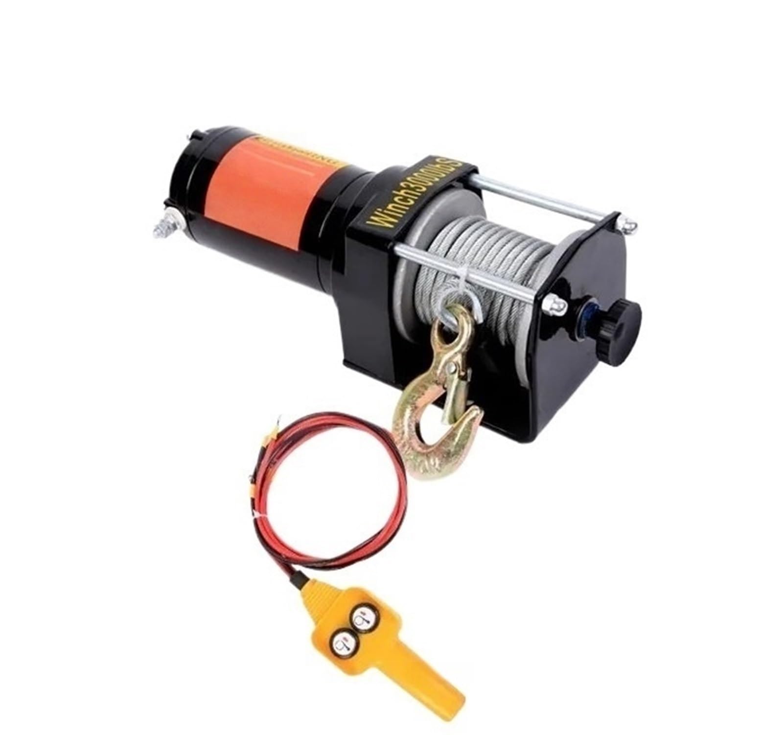 Elektrische Hebezeuge Seilhebezug 12V 24V Kleinkran Fahrzeugmontierte elektrische Hebemaschine 3 Tonnen