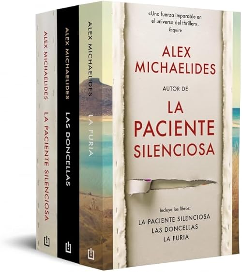 Pack Alex Michaelides (contiene: La paciente silenciosa | La furia | Las Doncellas) (Best Seller)