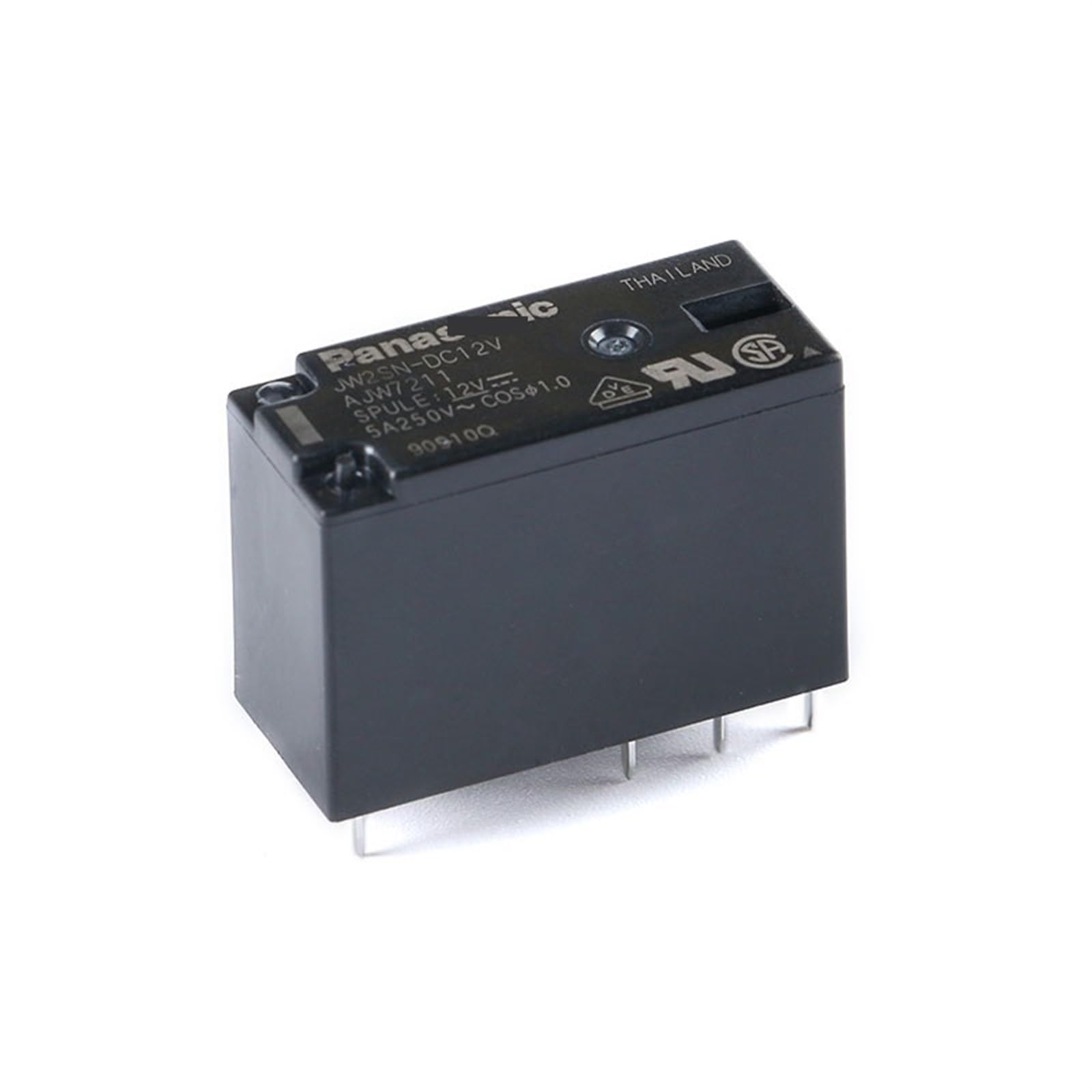 Relais 8 broches JW2SN-DC24V double pole pour commutation stable 5A - 7