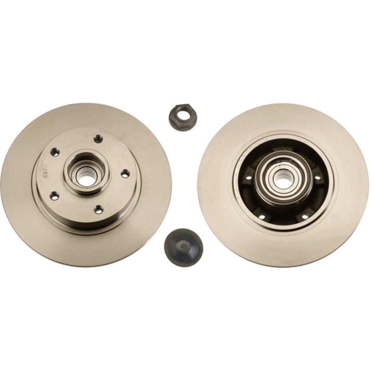2x TRW Disco de freno Trasero Ø260mm Altura: 87,9mm Espesor: 8mm macizo DF6190BS Compatible con RENAULT Megane 3 Grandtour KZ0/1 Clio 4 Grandtour KH Clio 4 Hatchback BH GRAND Scénic 3 JZ0/1