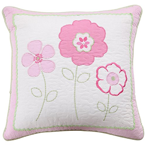 Greta Pastel Girl Floral Pattern Stuffed Plush Toy Pillow