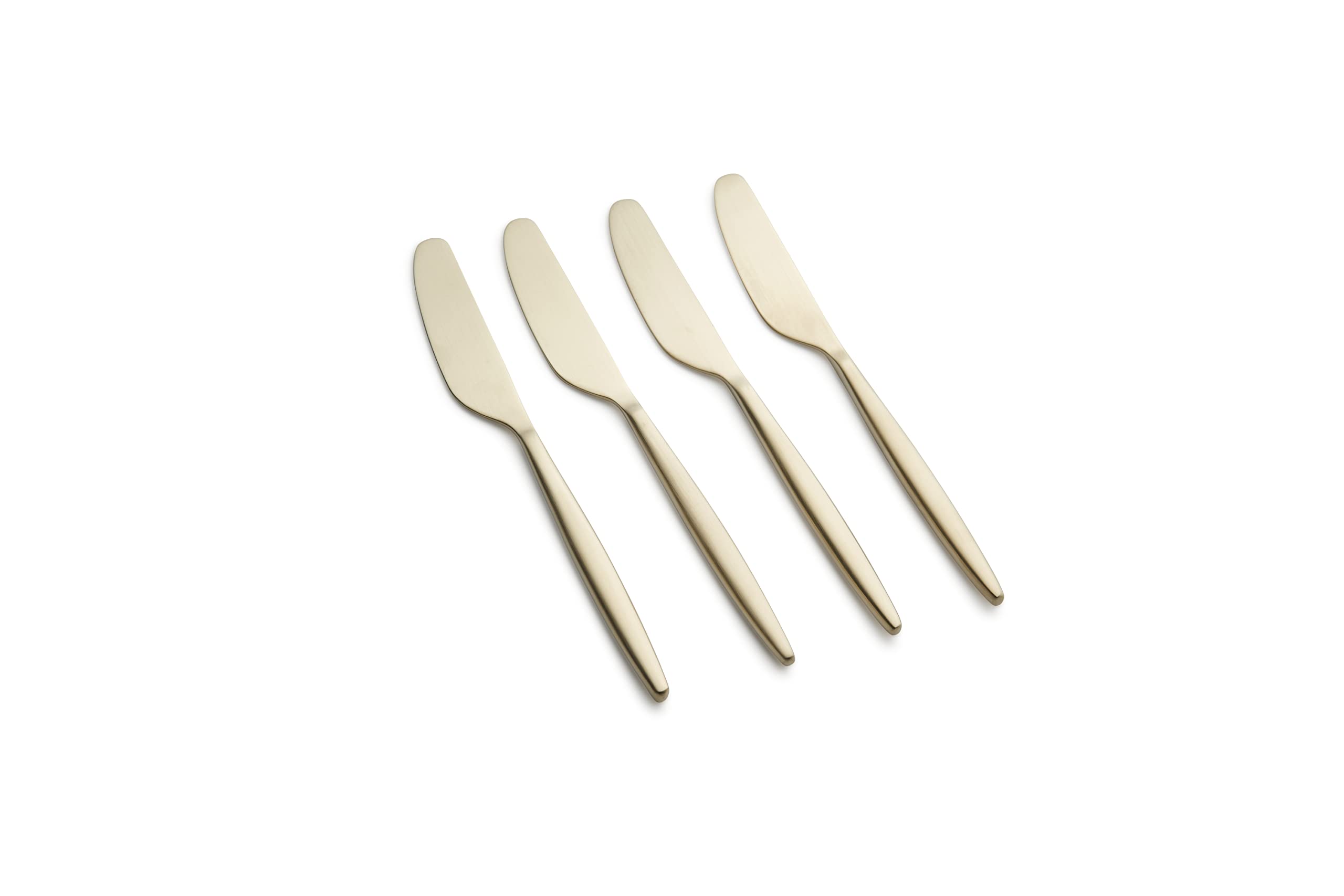 Cambridge Champagne Satin Gaze Spreaders, Set of 4, 0