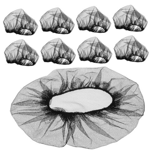 FOMIYES 50pcs Hairnet Cap Net Wig Cap Mesh Hair Cap Chemo Hair Net Wigs Net Cap Reusable Hair Net Hair Sleeping Cap Wig and Hair Net Practical Hair Net Sleeping Hair Nets Cap Black Nylon