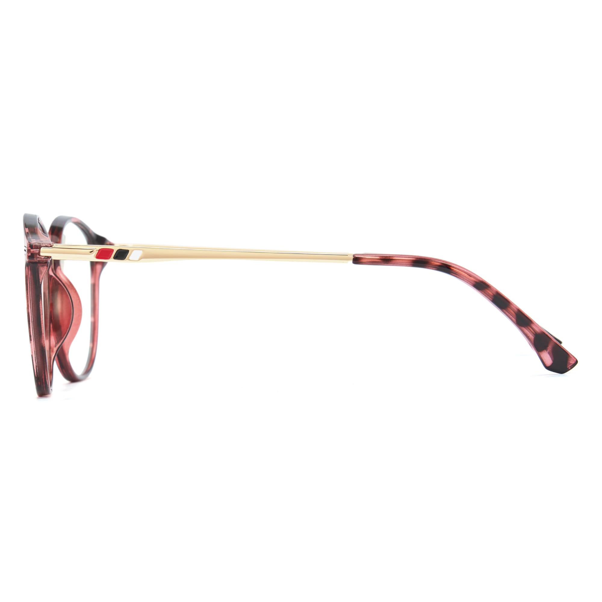 Cyxus Round Blue Light Glasses for Men & Women, TR90+Metal Frame PC Lenses for Office, Gaming & Screen Protection 8357 - 3